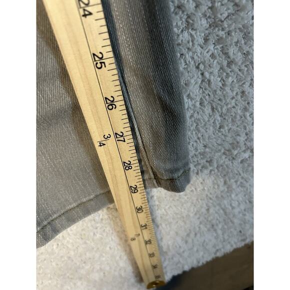 Levi's 505 Straight Leg Jeans Women's Size 14 M Gray Denim Pockets - Picture 4 of 11